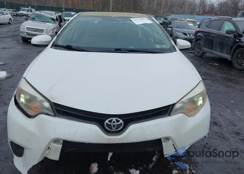 2014 Toyota Corolla Le Eco z USA, uszkodzony, nr VIN 5YFBPRHE5EP074682